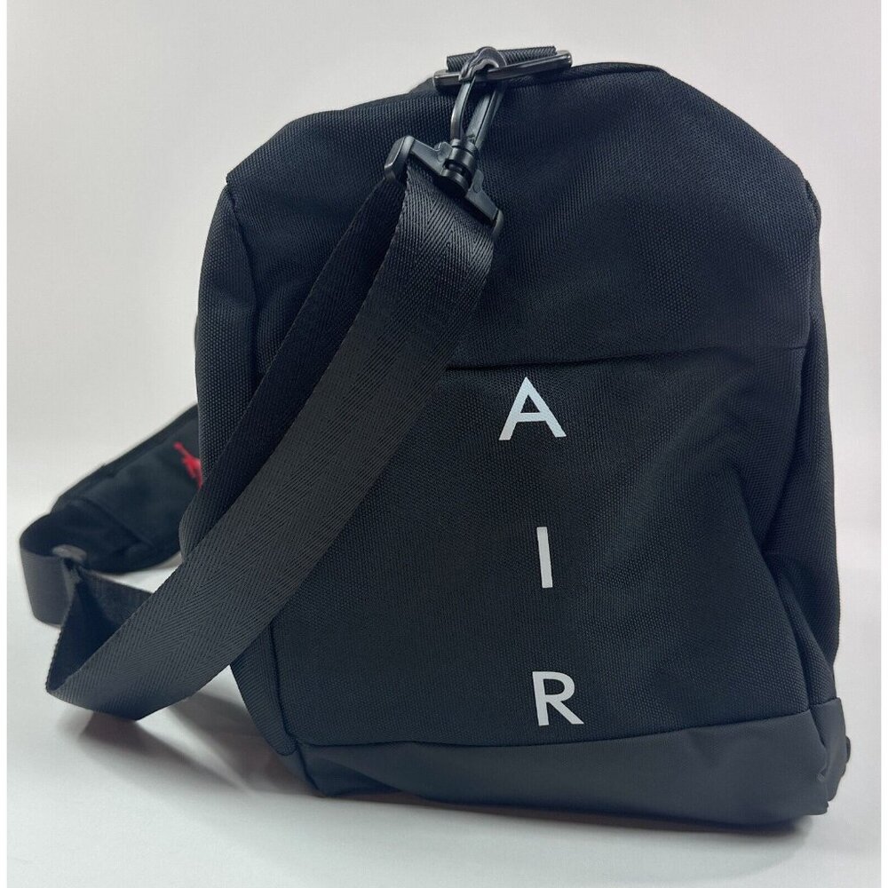 Nike Retro Air Jordan Velocity Duffle Bag Shoe Garage Small Black Red SM0168-023 - Picture 9 of 13